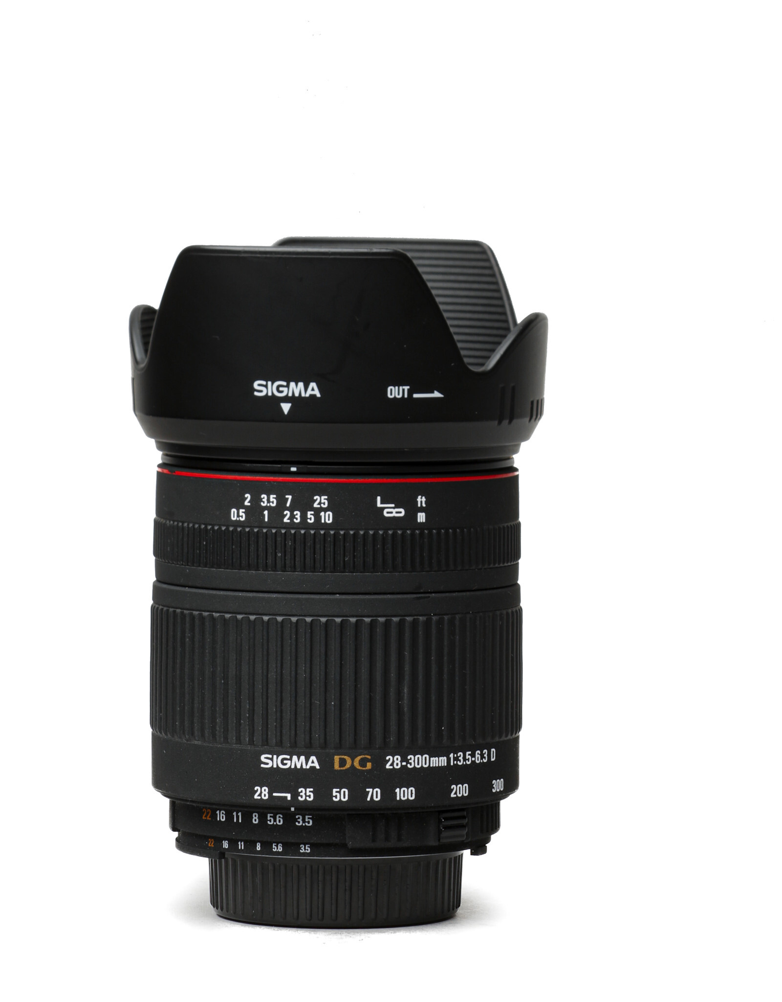 Sigma Sigma Wide Angle Zoom 28-300mm f/3.5-5.6 DL Aspherical Autofocus Lens for Nikon
