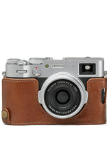 Fuji Fuji FUJIFILM X100V Digital Camera (Silver) Used w/Leather Case, 2 Batteries