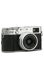 Fuji Fuji FUJIFILM X100V Digital Camera (Silver) Used w/Leather Case, 2 Batteries