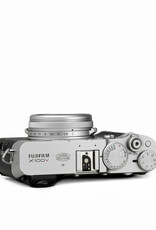 Fuji Fuji FUJIFILM X100V Digital Camera (Silver) Used w/Leather Case, 2 Batteries