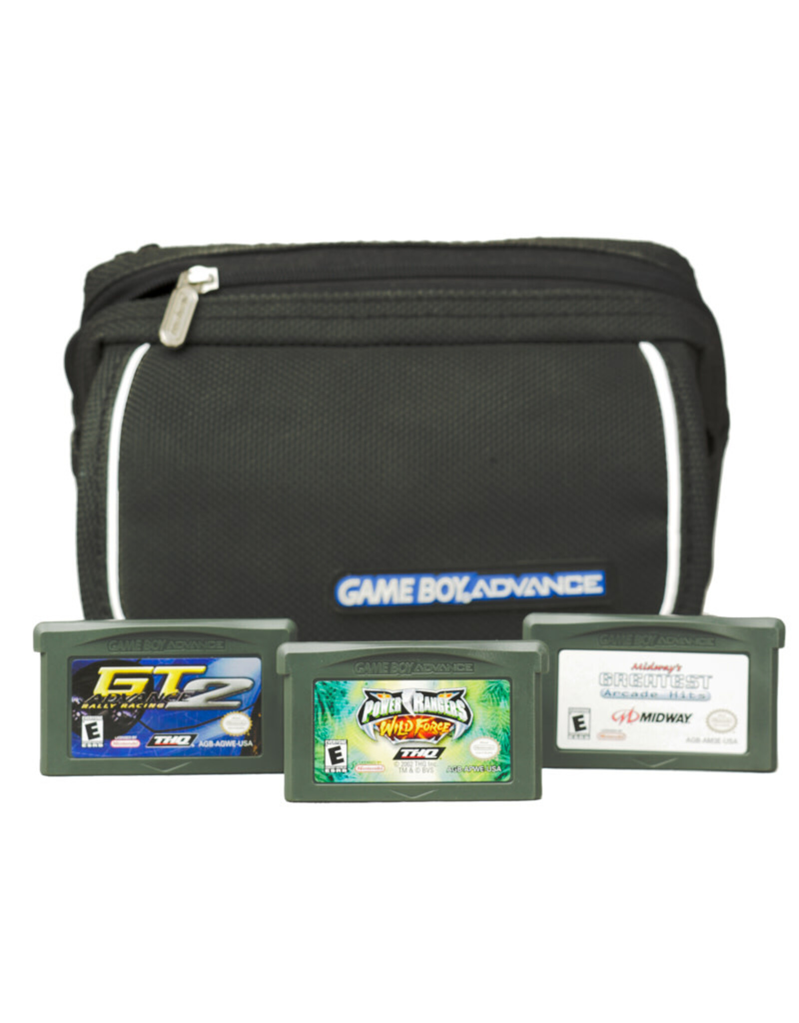 Nintendo Nintendo Gameboy Advance Console AGB-001 Indigo Blue Bundle