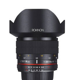 Rokinon Rokinon 14mm f/2.8 IF ED UMC Lens For Canon with AE Chip
