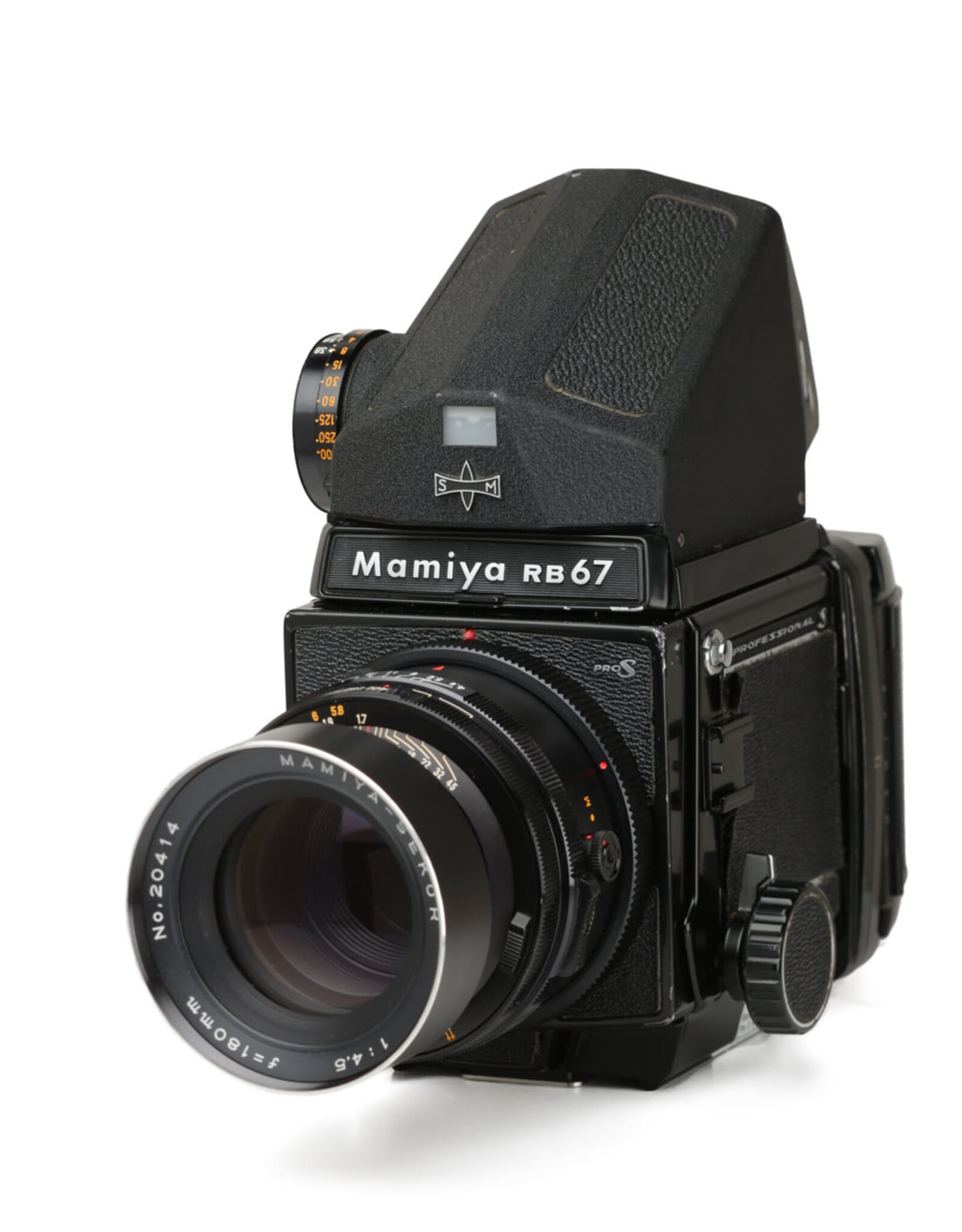 Mamiya Mamiya RB67 Pro S Medium Format Camera kit w/180mm f4.5
