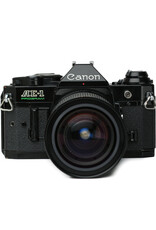 Canon Canon AE-1 Program 35mm SLR Camera Black Body w/Kiron 28-105 f3.2-4.5 Lens