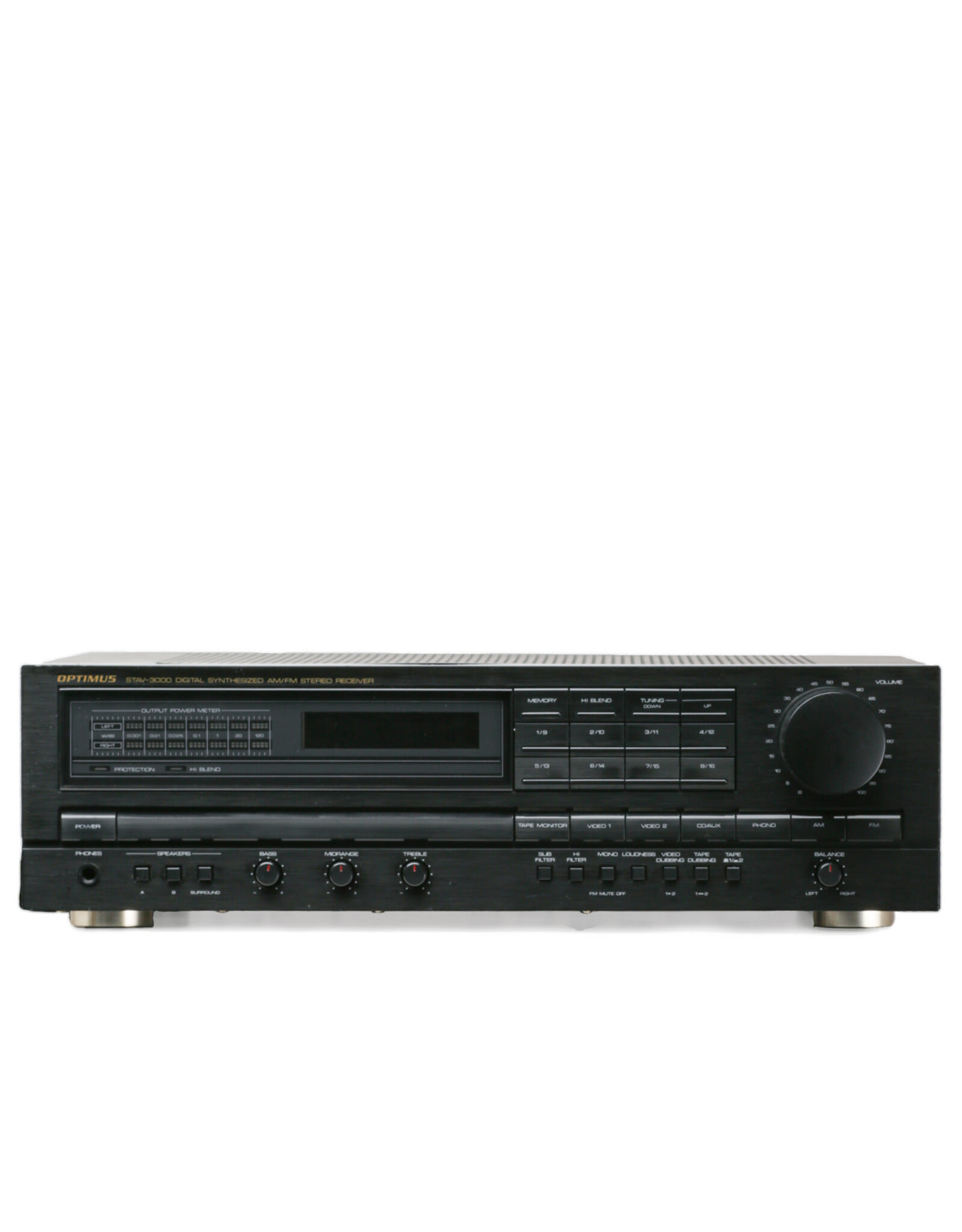 Optimus Optimus STAV-3000 Stereo Amplifier Receiver