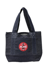 Acme Logo Denim Tote Bag
