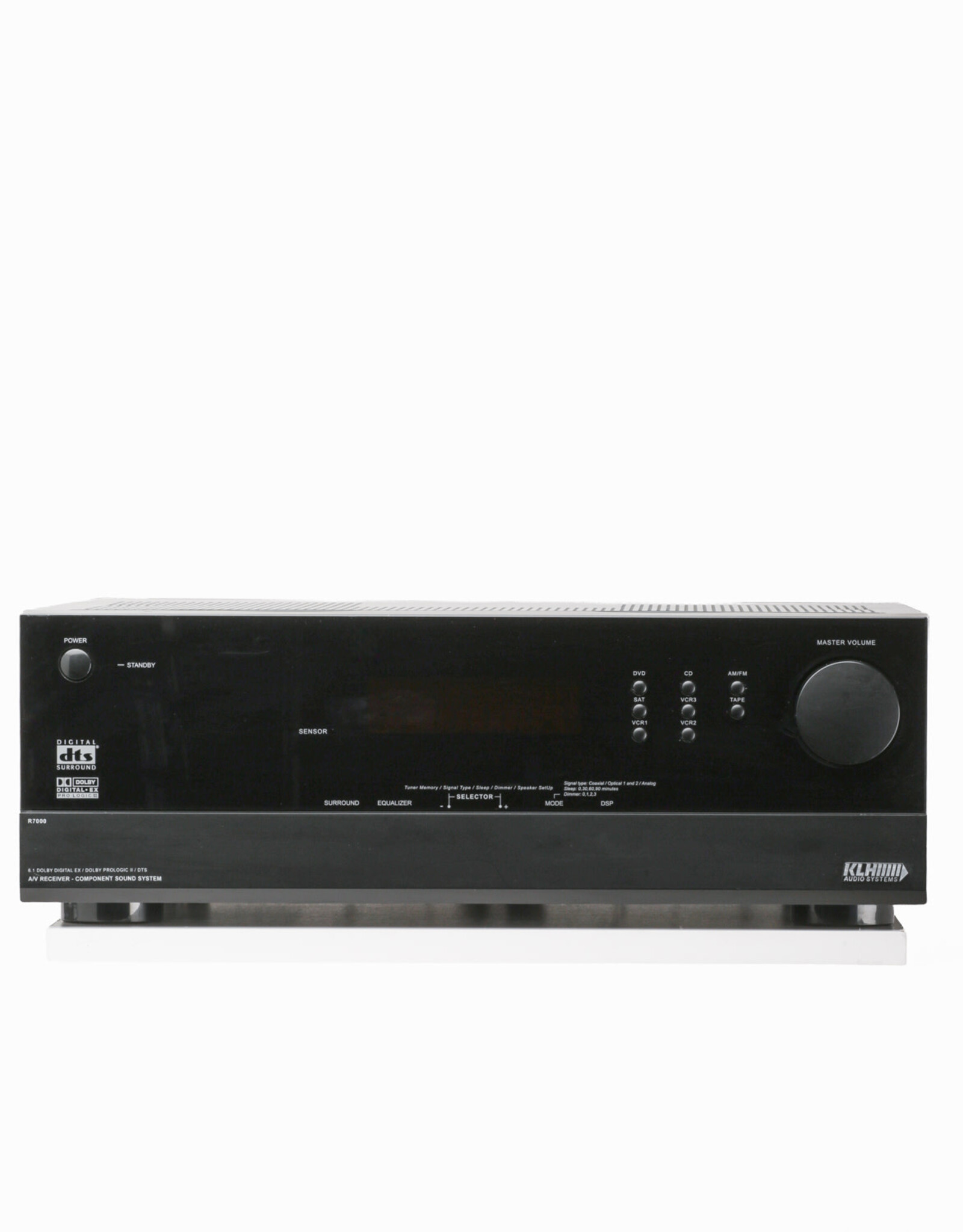 KLH KLH R7000 A/V Receiver Component Sound System