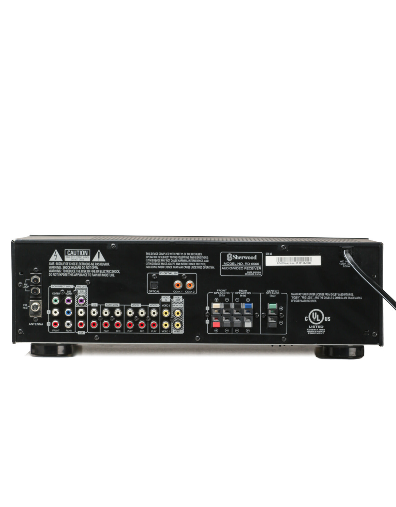 Sherwood Sherwood RD-6500 AV Receiver