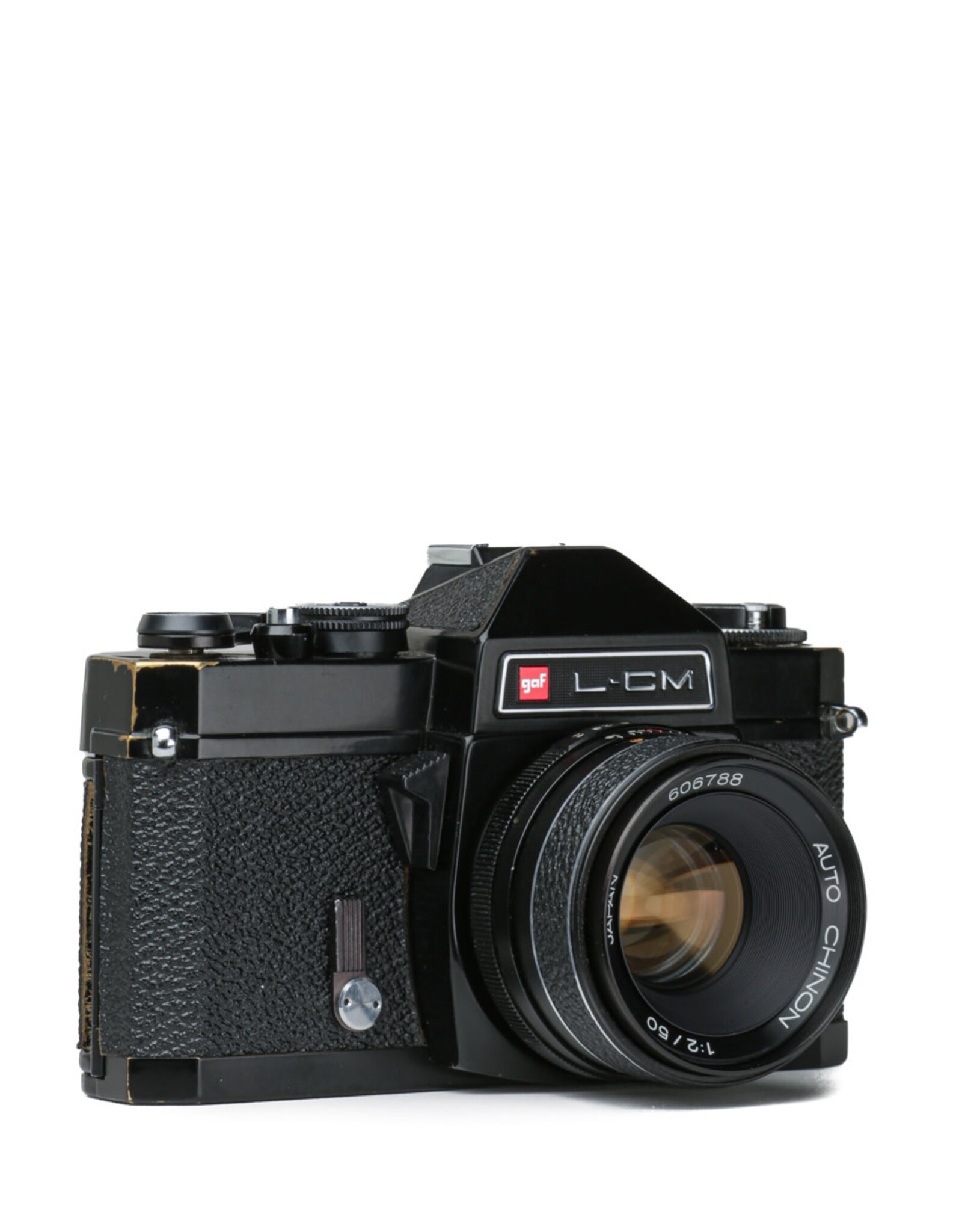 GAF GAF L-CM 35mm SLR Camera w/Chinon 50mm f2 lens