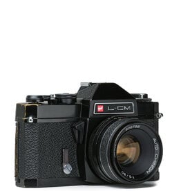 GAF GAF L-CM 35mm SLR Camera w/Chinon 50mm f2 lens