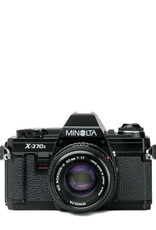 Minolta Minolta X-370s 35mm Camera w/50mm f1.7 Lens (black)