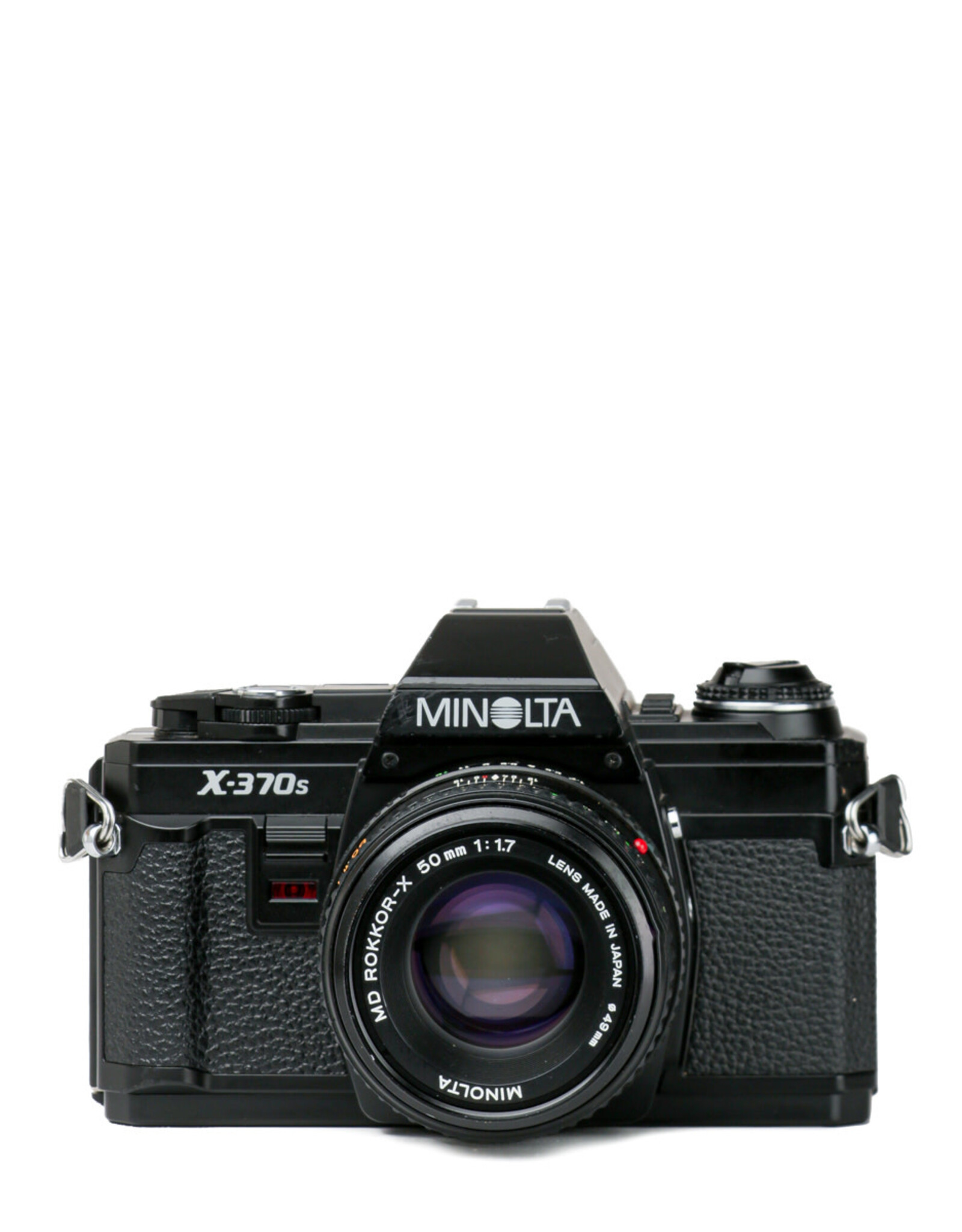 Minolta Minolta X-370s 35mm Camera w/50mm f1.7 Lens (black)