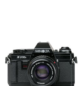 Minolta Minolta X-370s 35mm Camera w/50mm f1.7 Lens (black)
