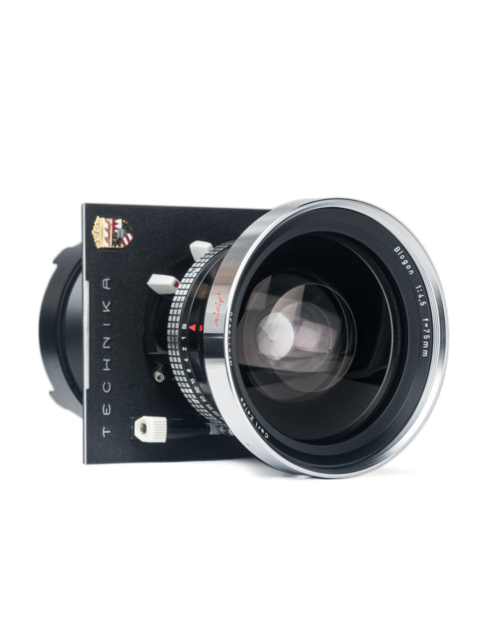 Zeiss Linhof Carl Zeiss Biogon 75mm F/4.5 Large Format Lens w/Linhof Board