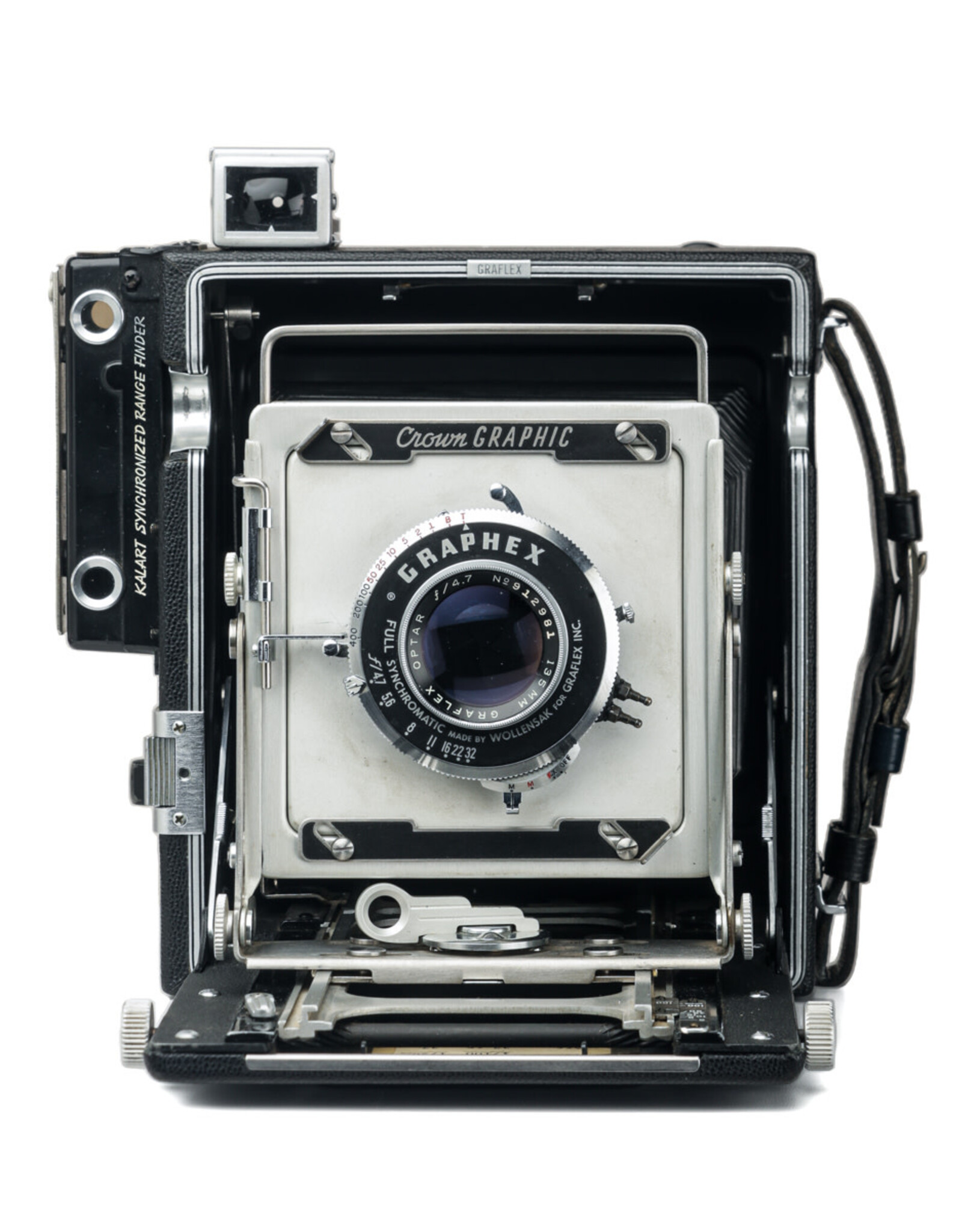 Graflex Graflex Crown Graphic 4x5 Field Camera Kit w/Graflex Optar 135mm Lens