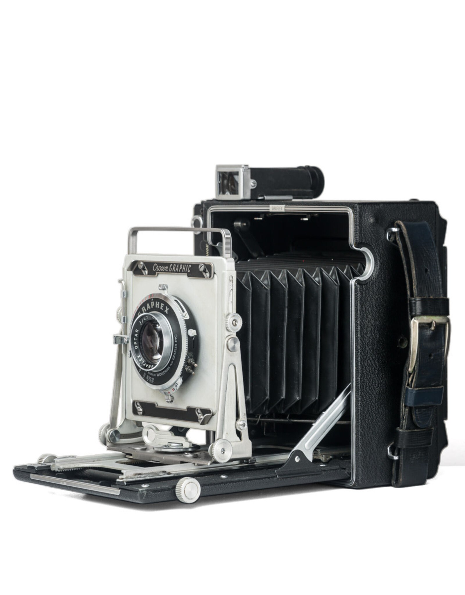 Graflex Graflex Crown Graphic 4x5 Field Camera Kit w/Graflex Optar 135mm Lens