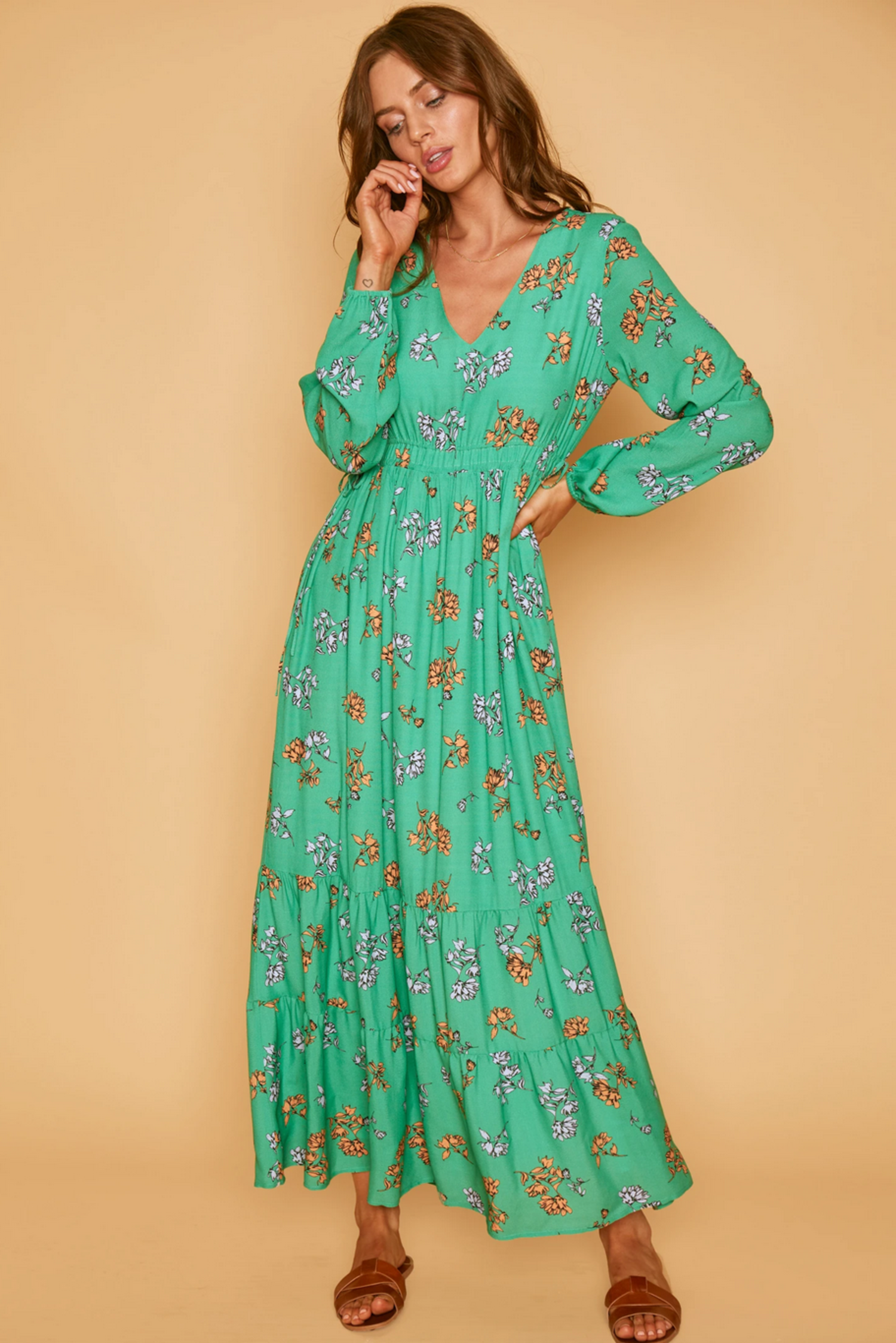 lucky maxi dress