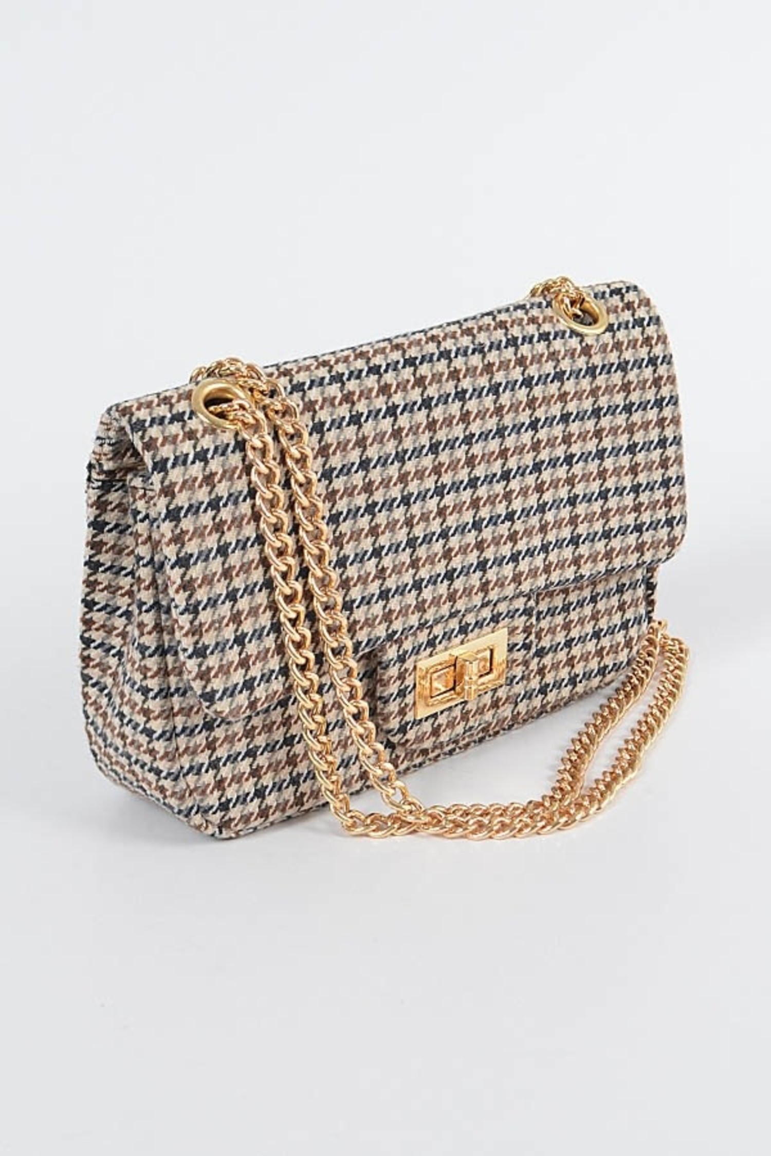 houndstooth purse