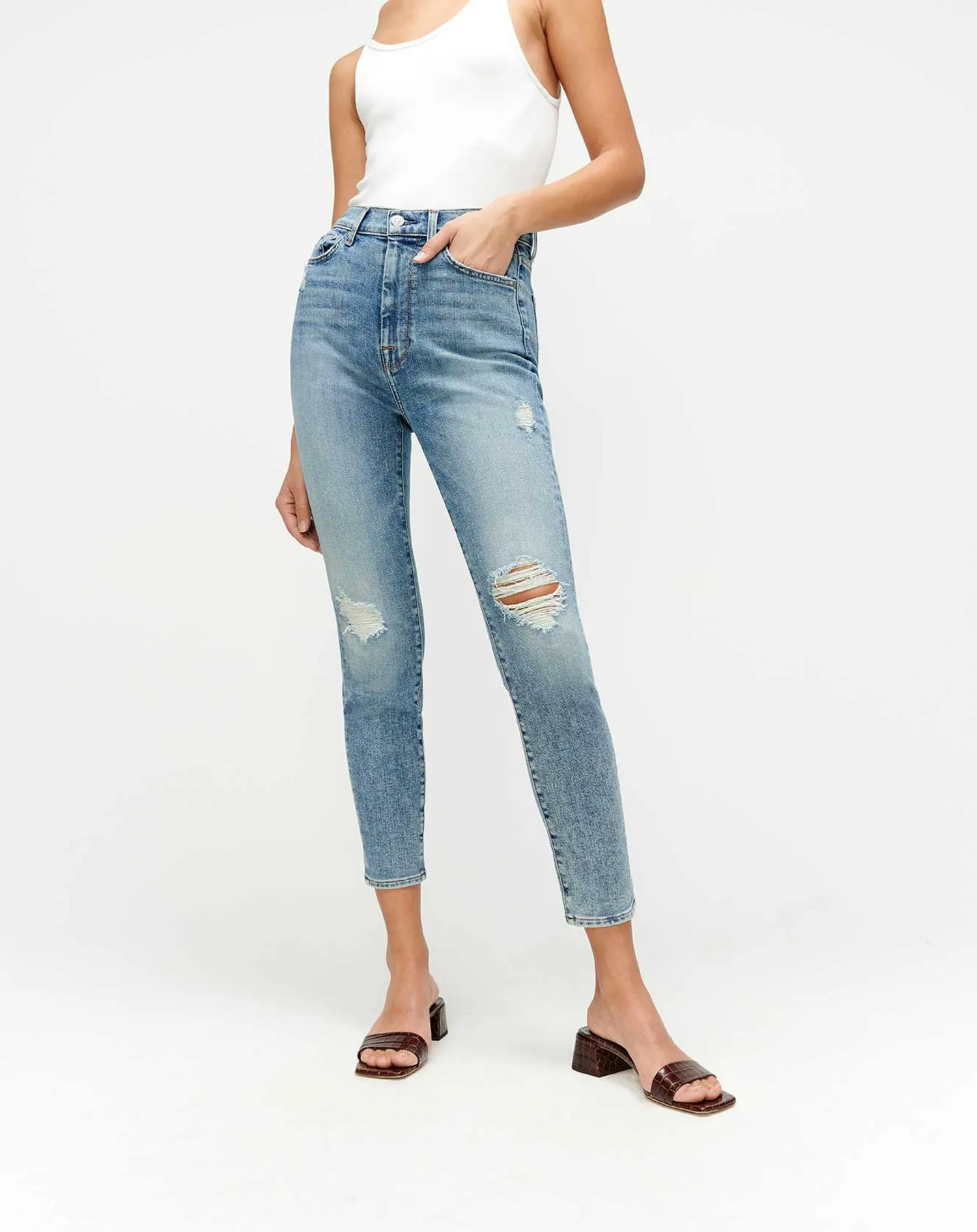 seven for all mankind ankle skinny