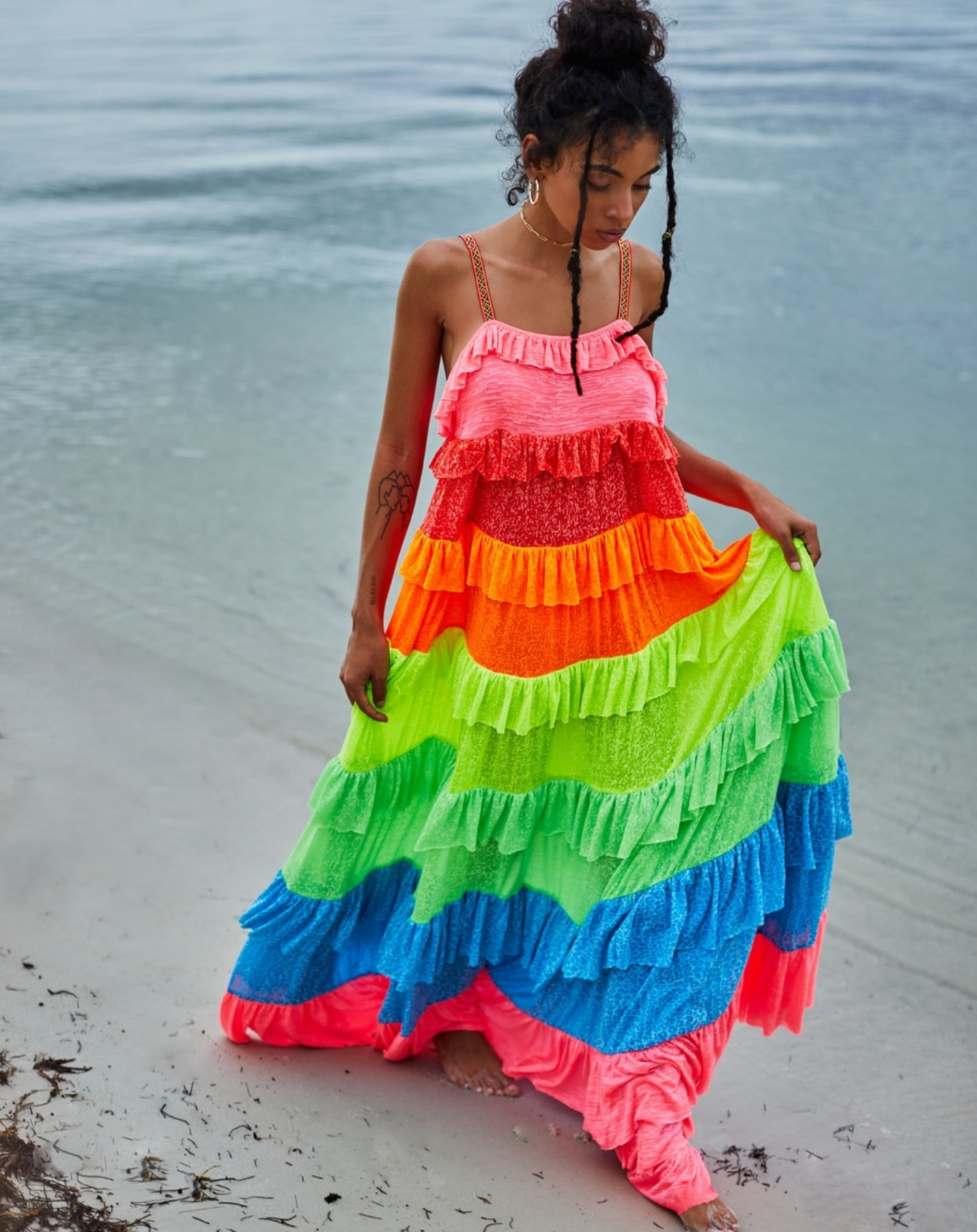 pitusa rainbow dress