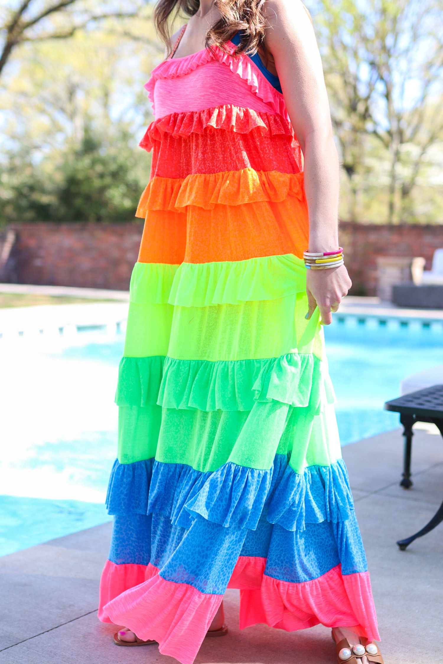 pitusa rainbow dress