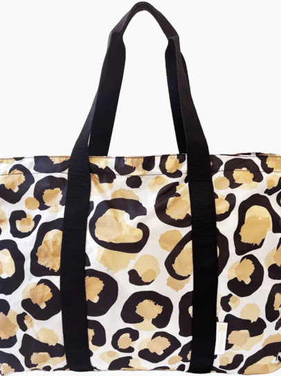 Nano Emily bag in leopard print leather