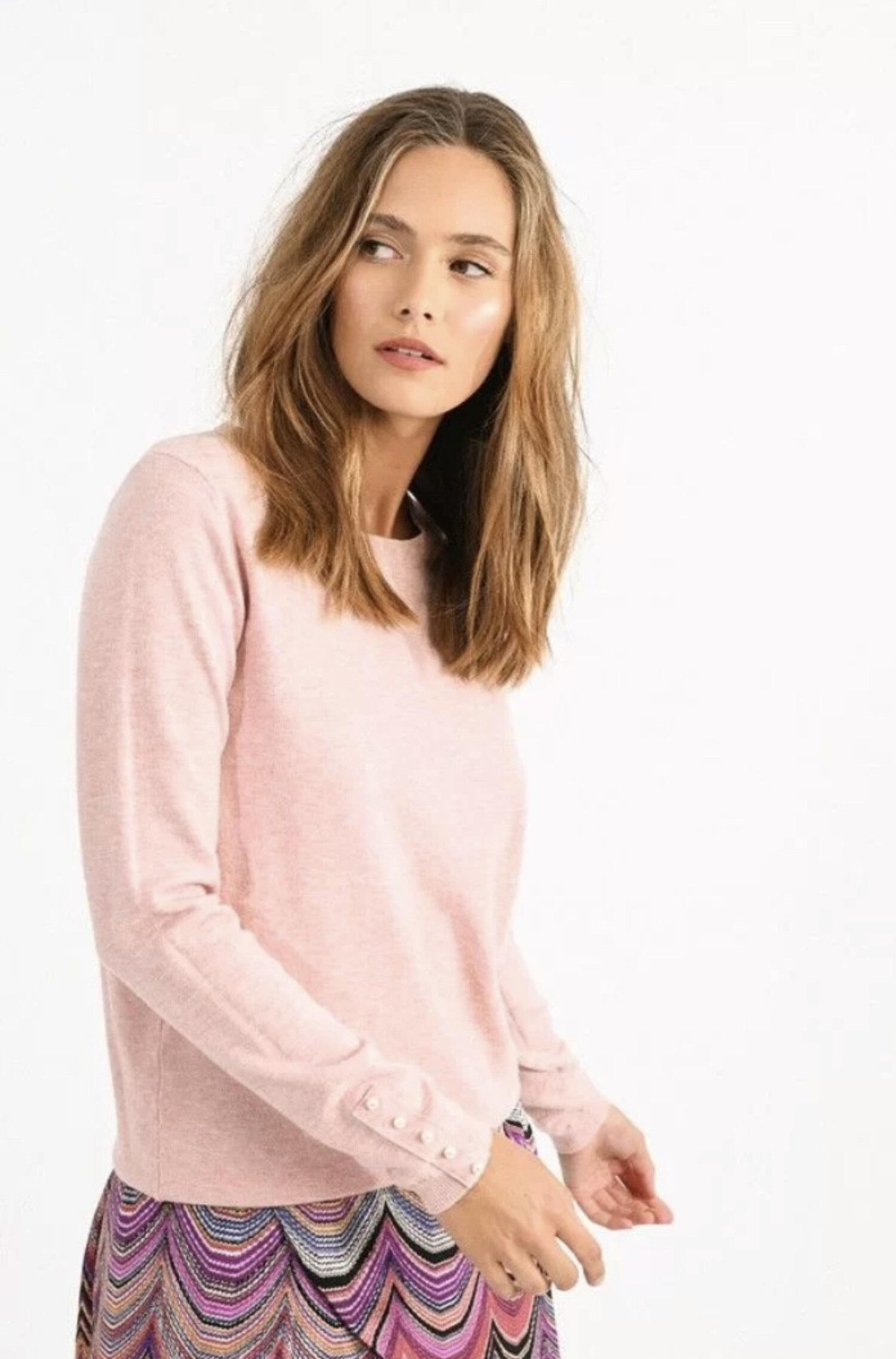 Pearl sleeve shop jumper