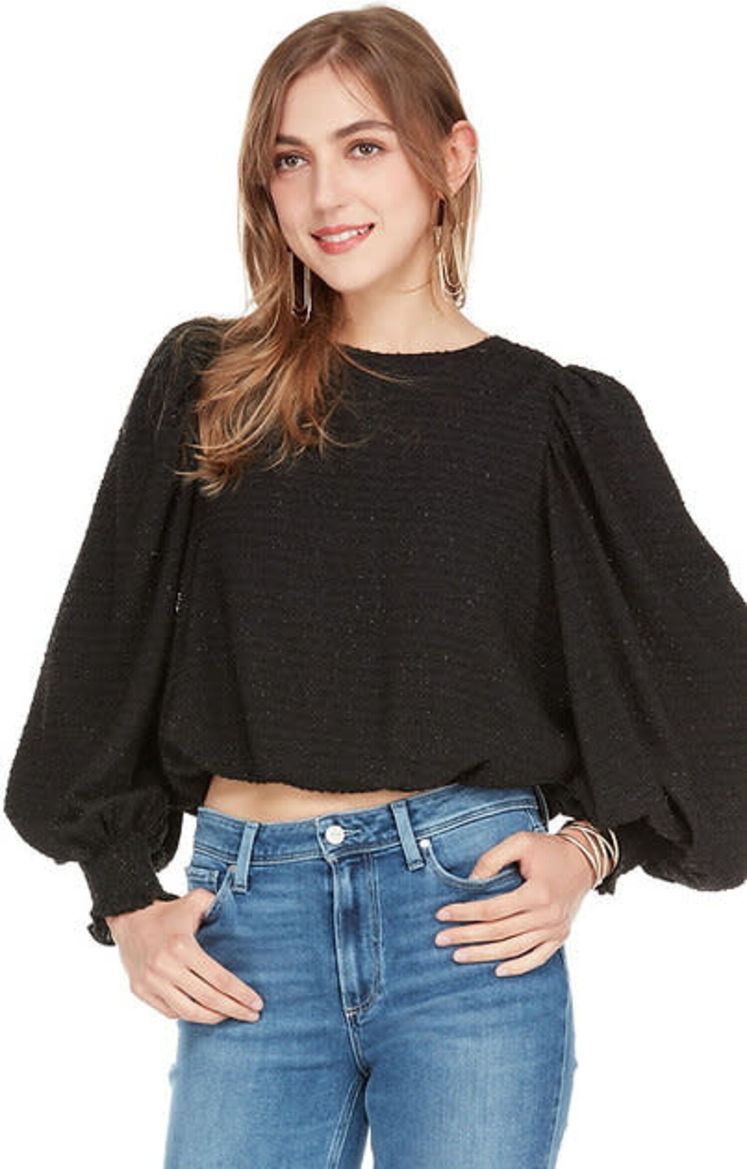 Linen wrap blouse Gloria