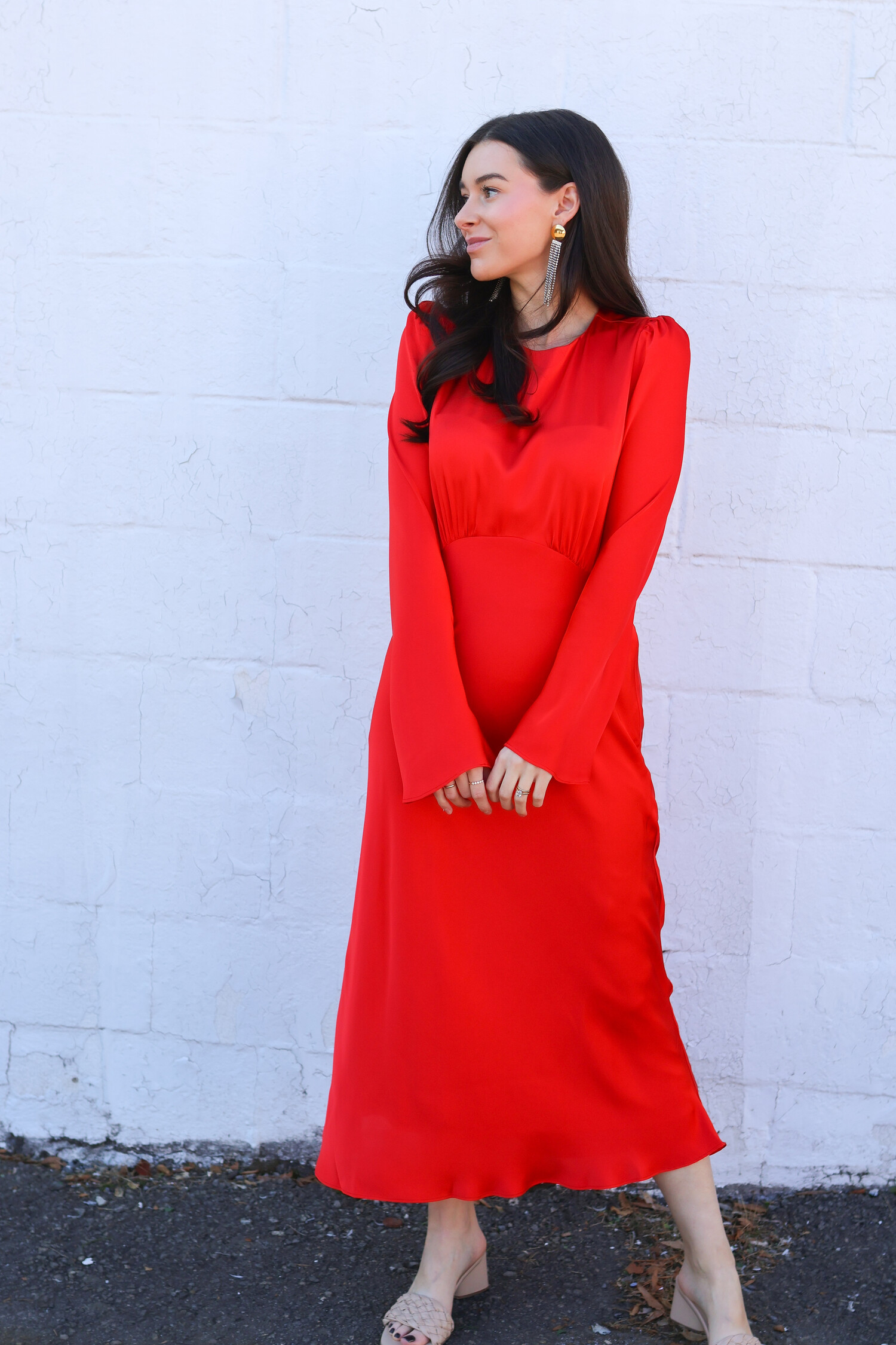 Buy Athena Burgundy Lace Maxi Dress - Dresses for Women 7409159