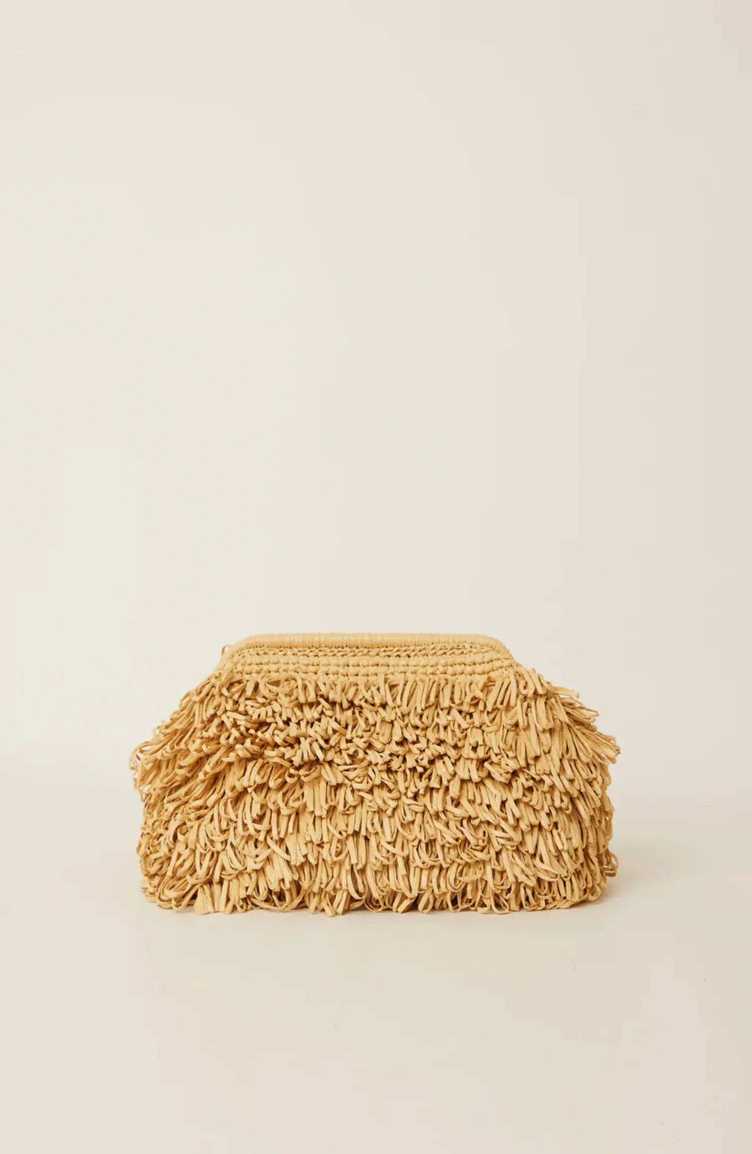Fringe clutch bag hotsell