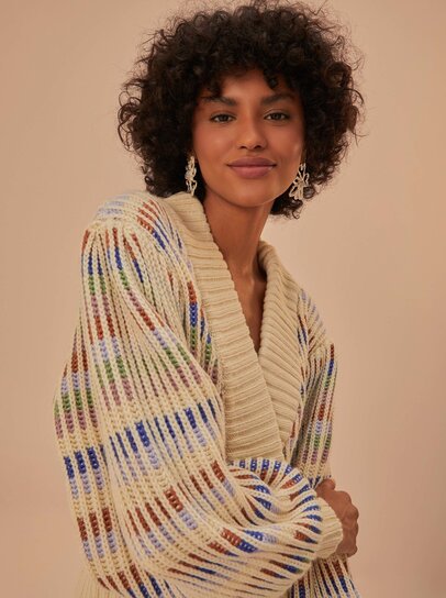 Farm rio boldly striped sweater dress online