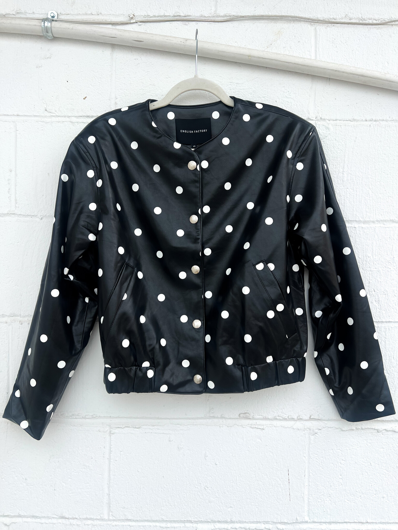 Sofia Polka Dot Jacket - Tulips in Little Rock Sofia Polka Dot Jacket - Tulips in Little Rock