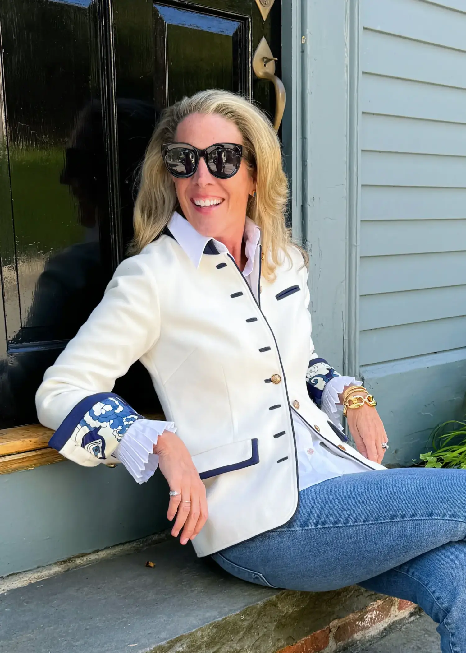 Alpen Jacket - Tulips in Little Rock 