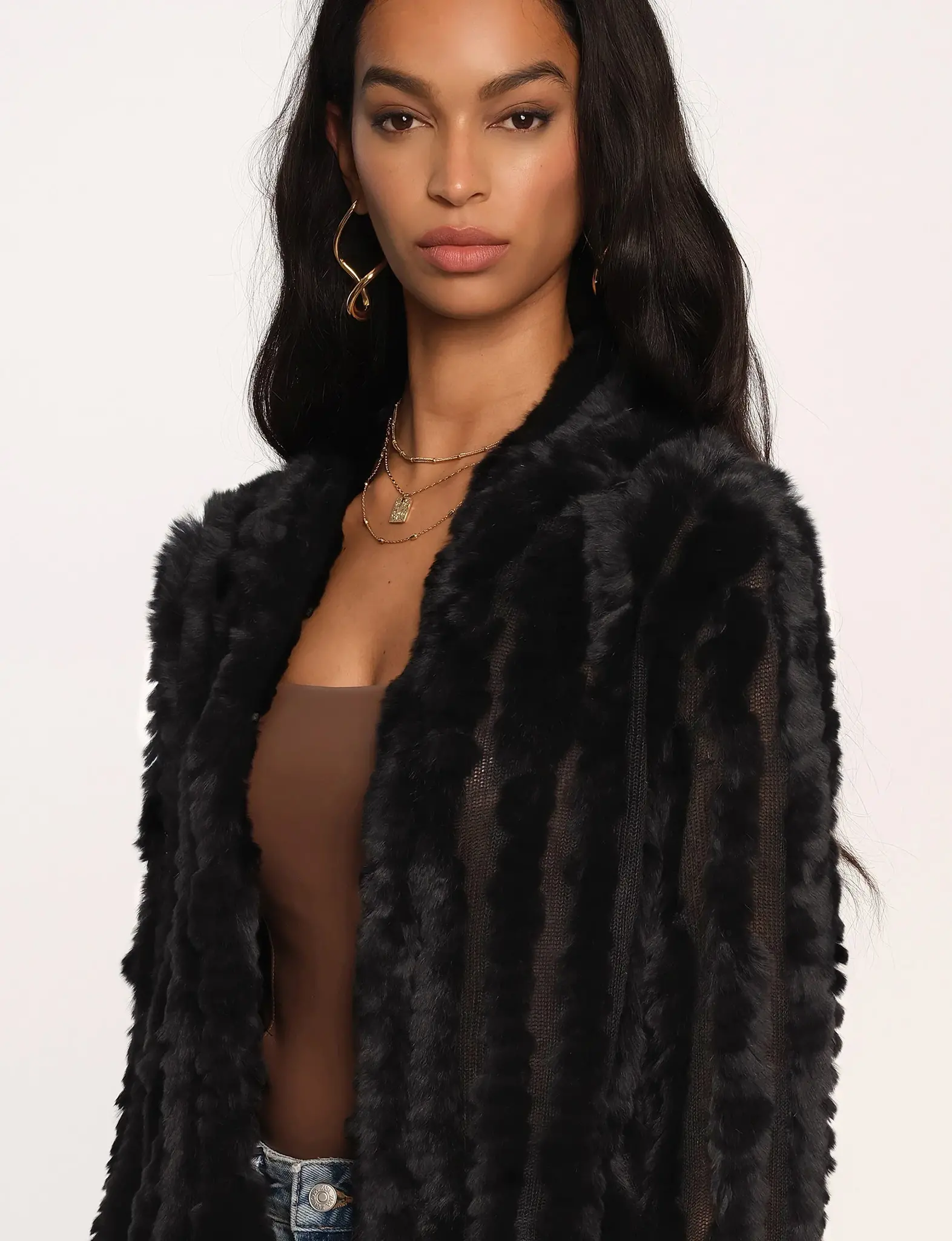 Heartloom rosa fur jacket 2025
