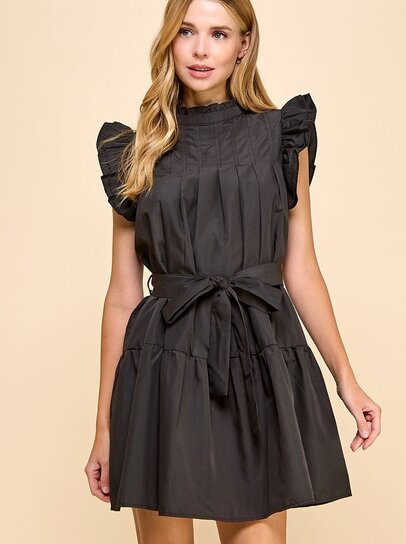 TCEC Ruffle Accent Dress