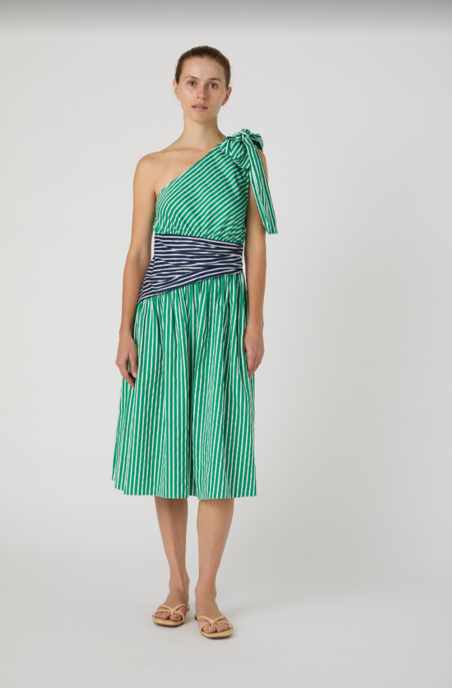 Alexis One Shoulder Dress - Tulips in Little Rock