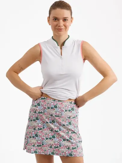 Skort Femme Smith & Quinn – Taille L, Marine/vert, Neuf Avec étiquettes, Idéal Golf