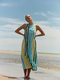 Olivia by Livro Dani Dress - Village Stripe main image 0
