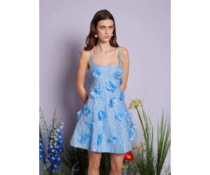 Blooming Jacquard Dress - Tulips in Little Rock