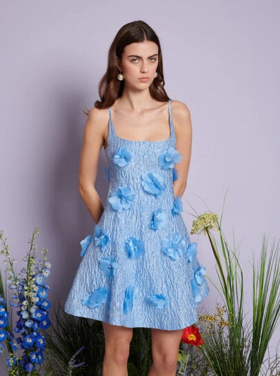 sister jane rose tiered dress 刺繍 sister jane rose tiered dress 刺繍