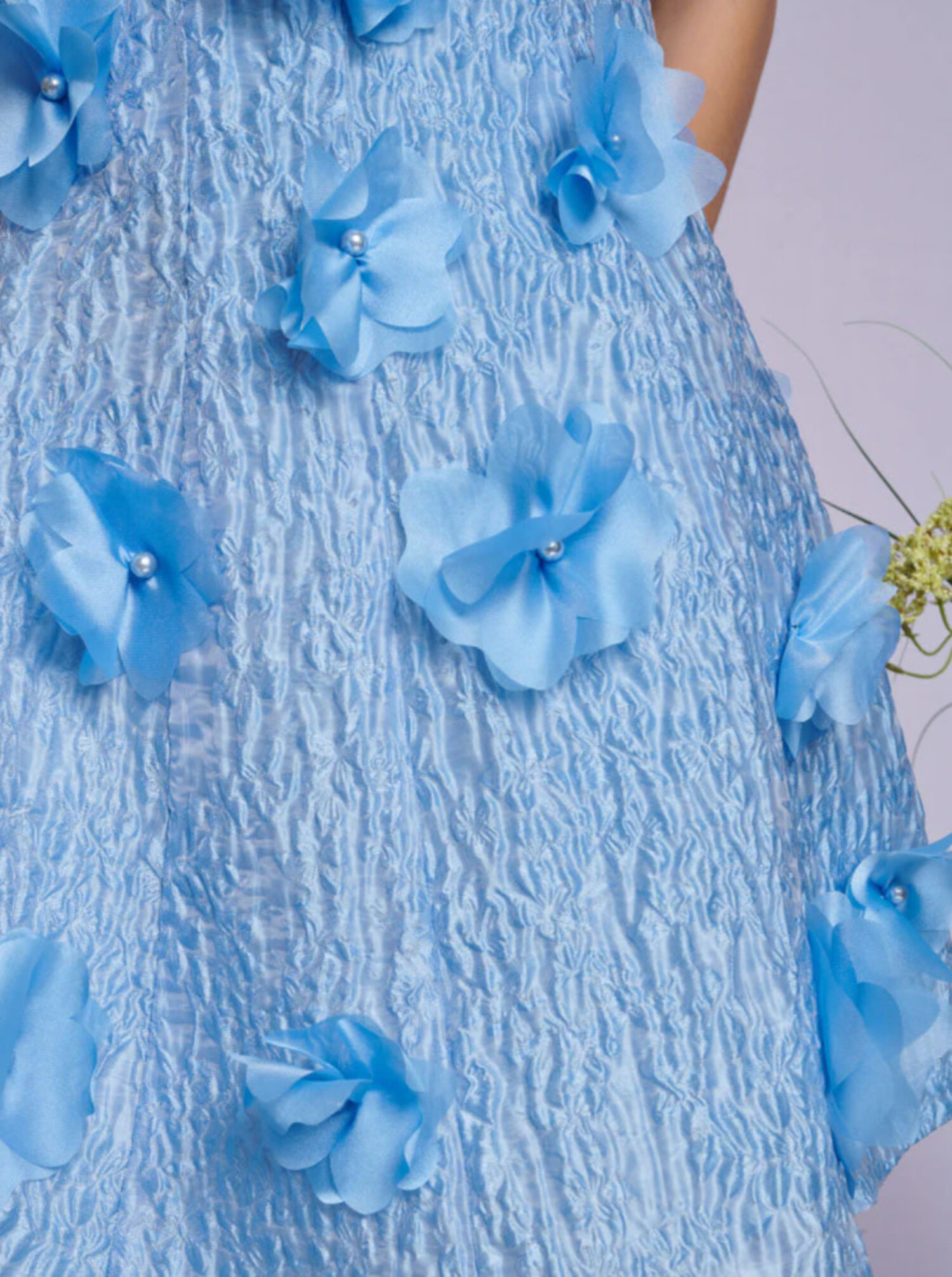 Blooming Jacquard Dress - Tulips in Little Rock