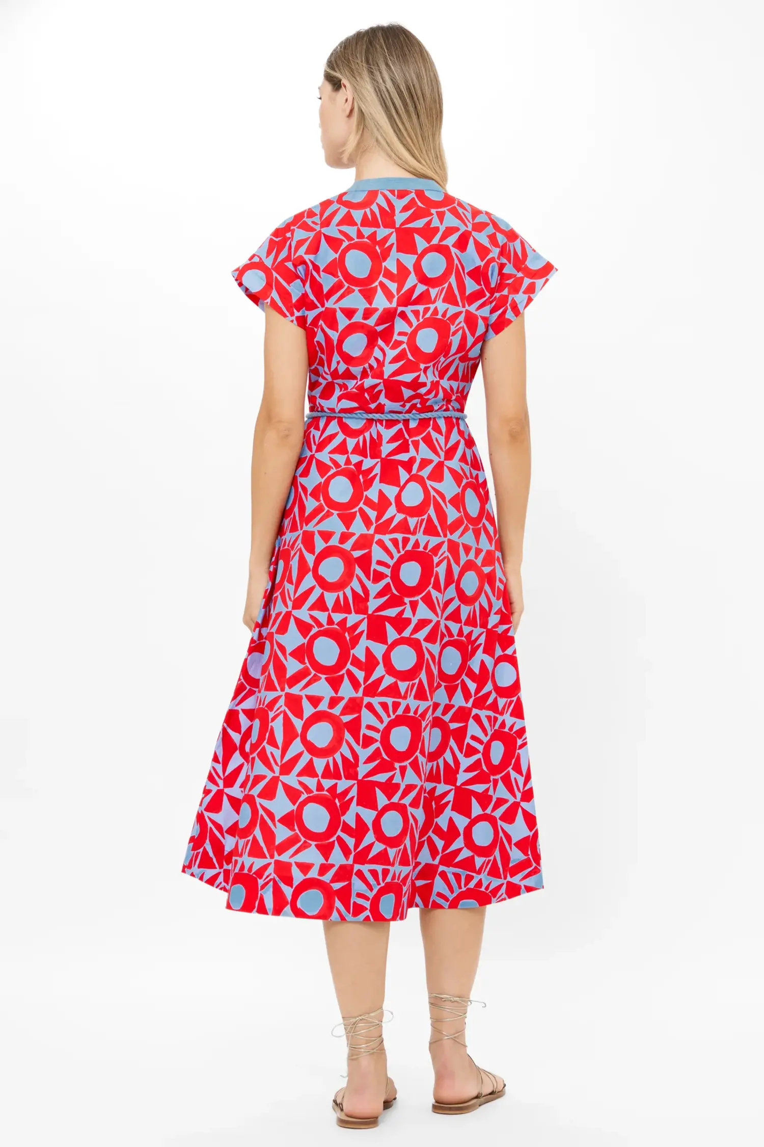 Eclipse Shirt Dress - Tulips in Little Rock