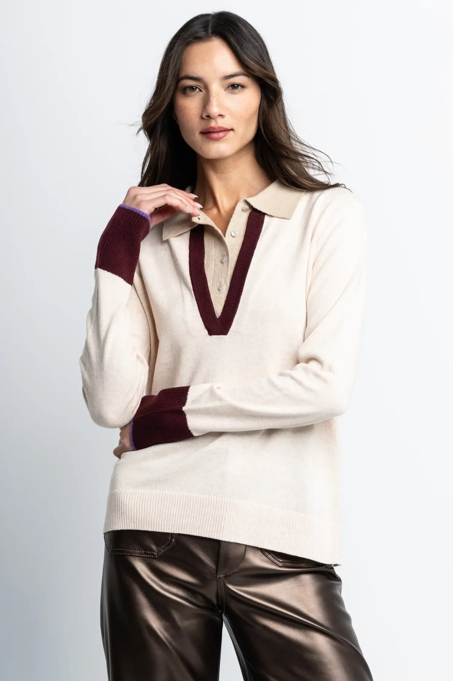 Double Down Sweater - Tulips in Little Rock