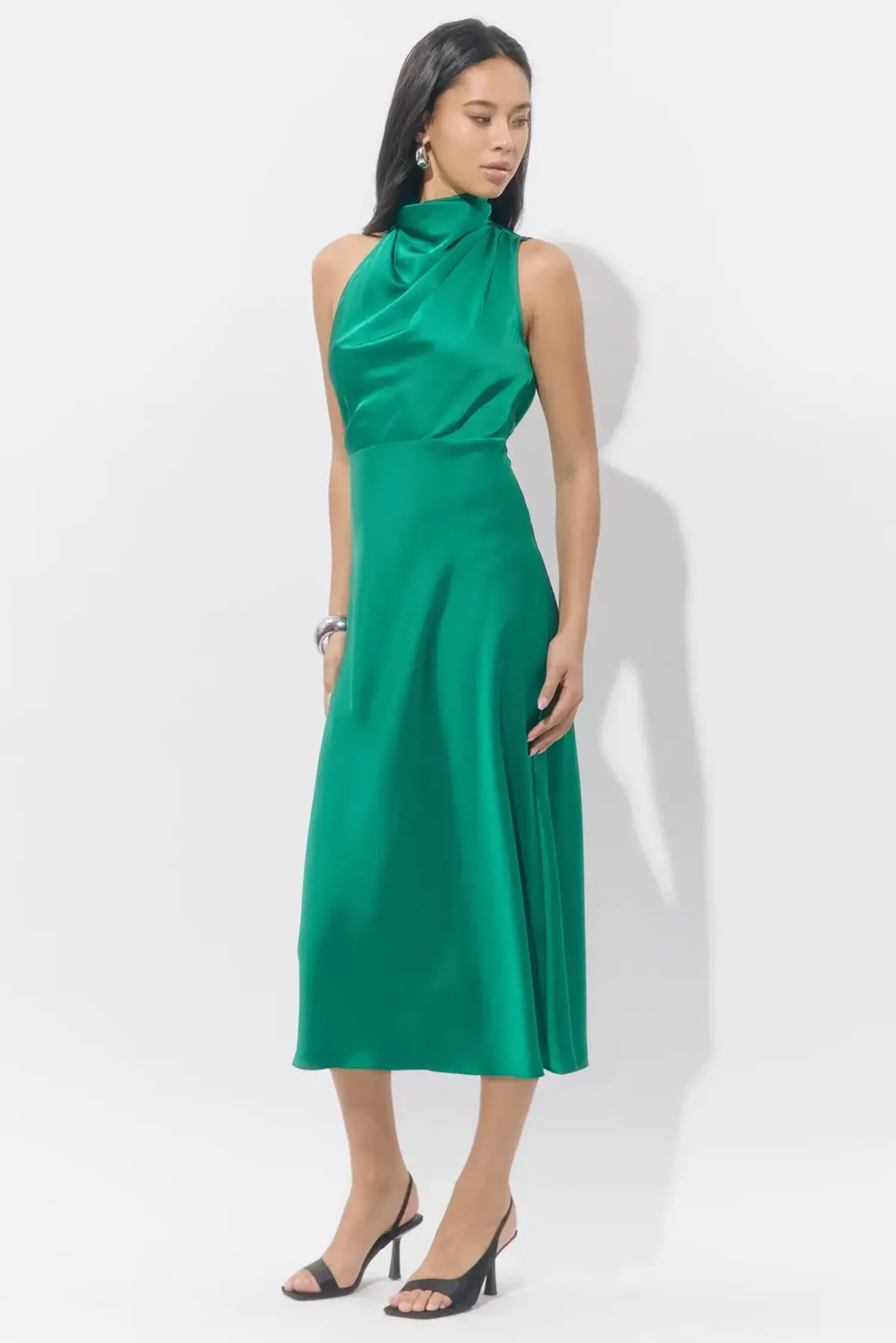 【美品✨】Tulip Cotton Blend Midi Dress 美品✨】Tulip Cotton Blend Midi Dress Tulip Cotton Blend Midi Dress