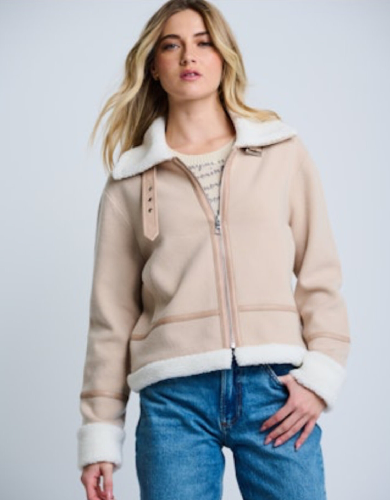 The Motto Jacket - Tulips in Little Rock