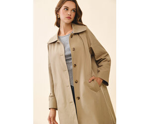 Melissa Trench Coat - Tulips in Little Rock
