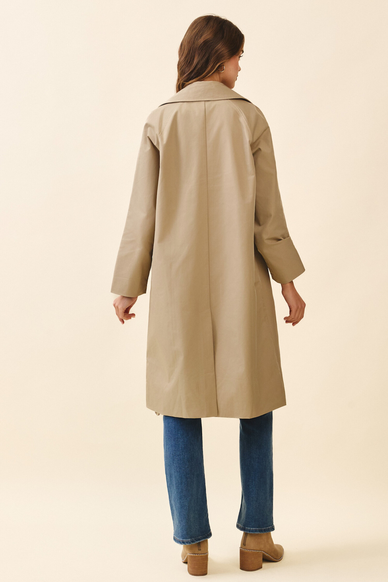 Melissa Trench Coat - Tulips in Little Rock