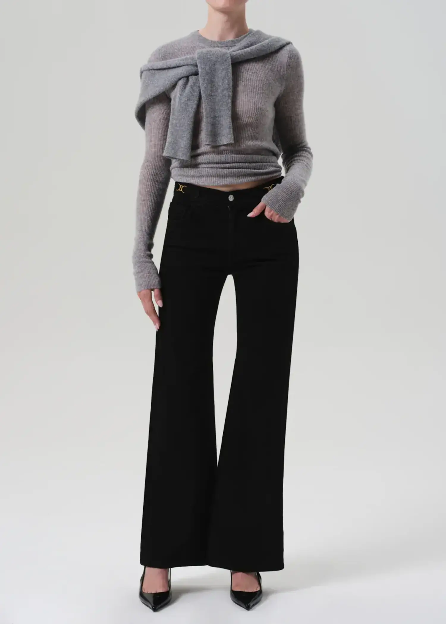 Kimberly Flare Jeans - Tulips in Little Rock