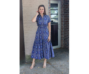 Lucie Dress - Tulips in Little Rock