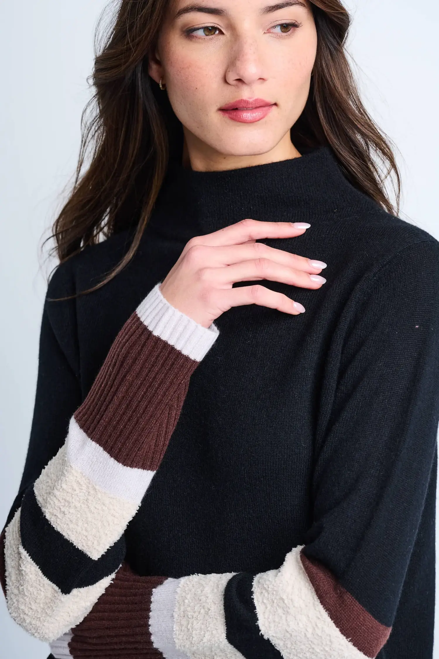 Cuff Luck Sweater - Tulips in Little Rock